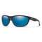 Redding, Matte Black + ChromaPop Glass Polarized Blue Mirror Lens, hi-res