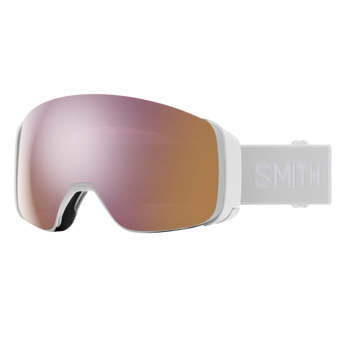 4D MAG Low Bridge Fit, White Vapor + ChromaPop Everyday Rose Gold Mirror Lens, hi-res