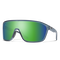 Boomtown, Matte Stone Crystal + ChromaPop Green Mirror Lens, hi-res