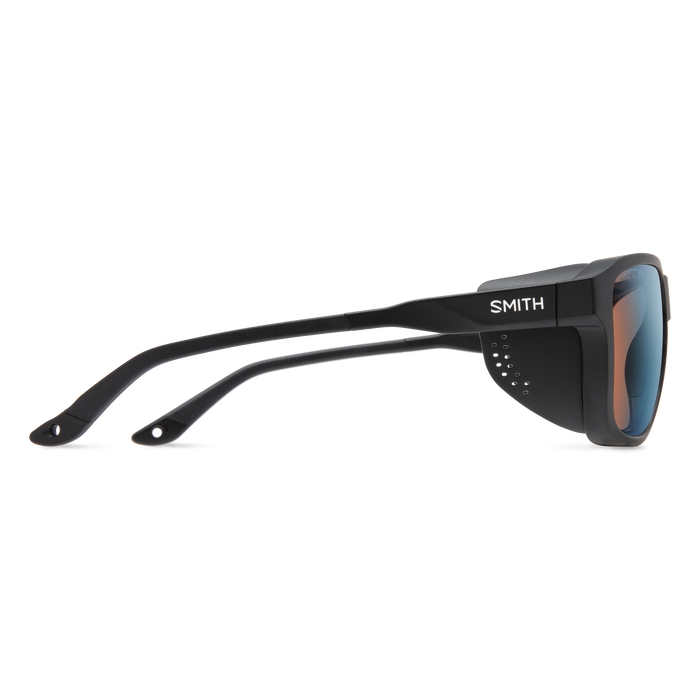 Embark, Matte Black + ChromaPop Glacier Photochromic Copper Blue Mirror Lens, hi-res