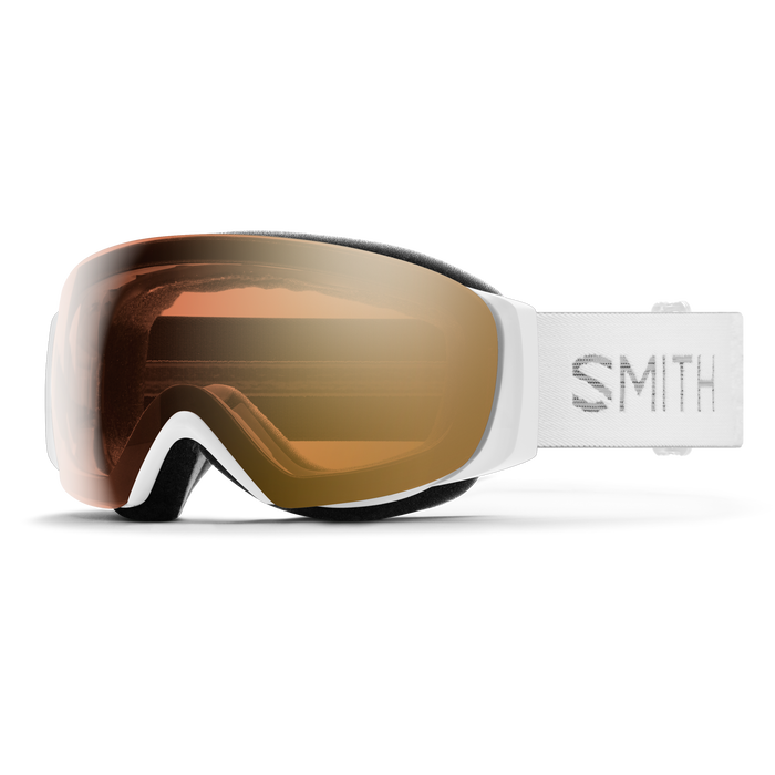 I/O MAG S, White Chunky Knit + ChromaPop™ Pro Photochromic Gold Mirror Lens, hi-res