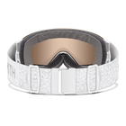 I/O MAG S, White Chunky Knit + ChromaPop™ Pro Photochromic Gold Mirror Lens, hi-res