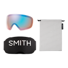 I/O MAG S, White Chunky Knit + ChromaPop™ Pro Photochromic Gold Mirror Lens, hi-res