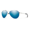 Langley 2, Silver + ChromaPop™ Polarized Blue Mirror, hi-res