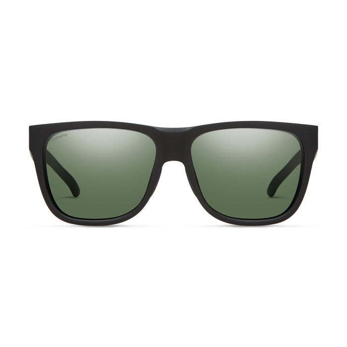 Lowdown 2, Matte Black + ChromaPop Polarized Gray Green Lens, hi-res