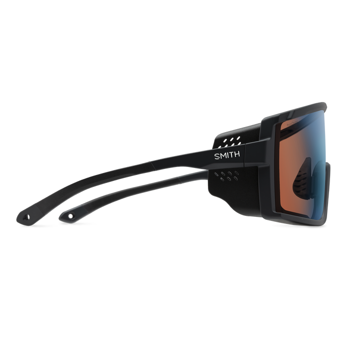 Pursuit, Matte Black + ChromaPop Glacier Photochromic Copper Blue Mirror Lens, hi-res