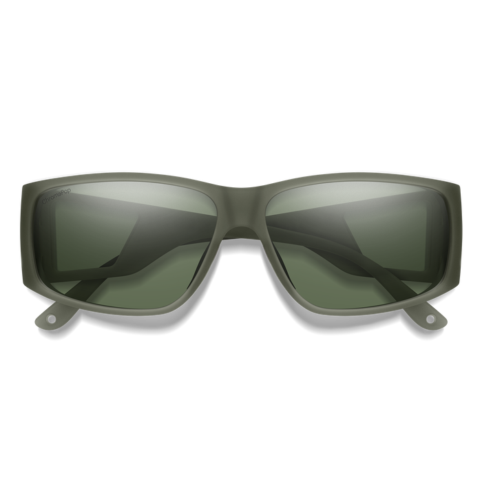 Monroe Peak, Matte Moss Crystal + ChromaPop™ Polarized Gray Green, hi-res