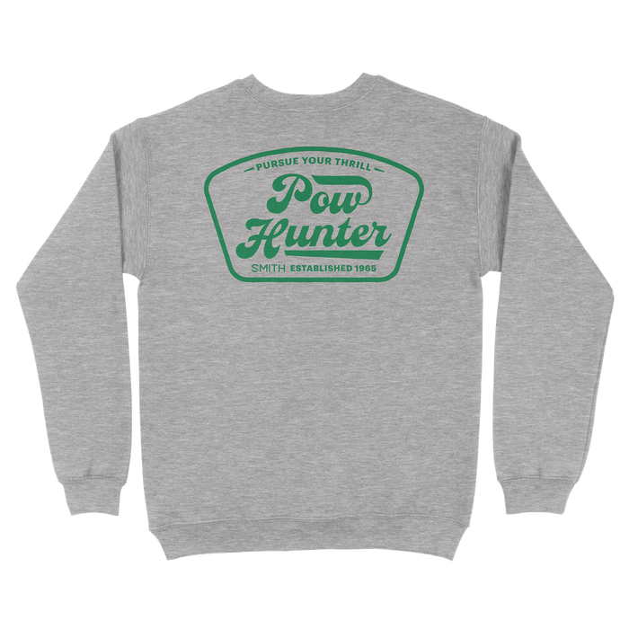 Pow Hunter Crew Neck, Gray, hi-res