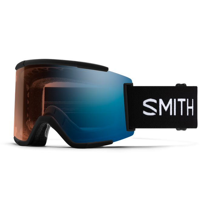 Squad XL, Black + ChromaPop™ Pro Photochromic  Blue Mirror Lens, hi-res