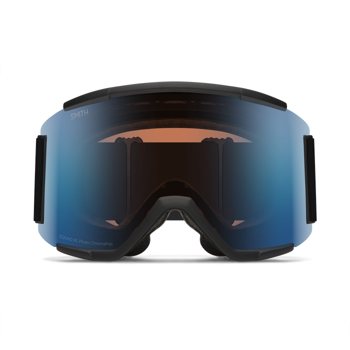 Squad XL, Black + ChromaPop™ Pro Photochromic  Blue Mirror Lens, hi-res