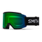 Squad XL Low Bridge Fit, Black + ChromaPop™ Everyday Green Mirror Lens, hi-res